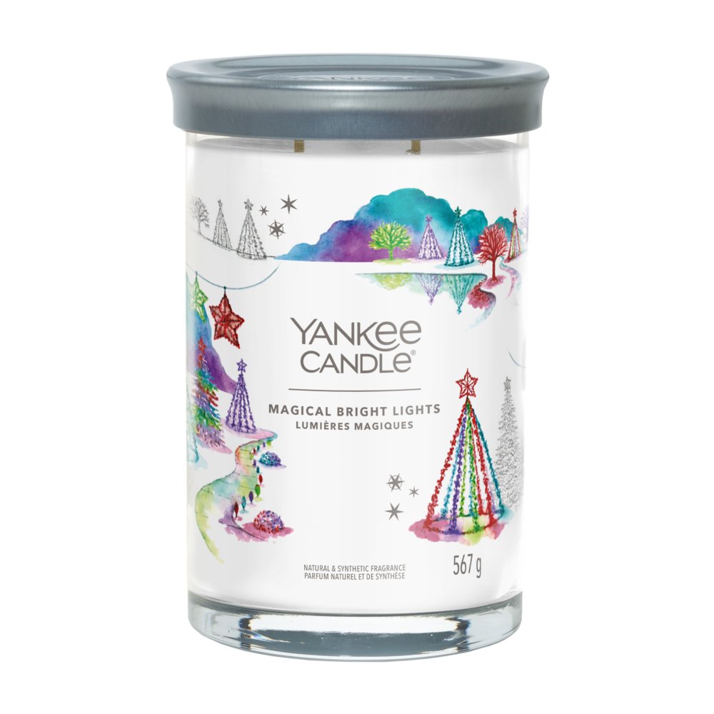 Magical Bright Lights Signature Large Tumbler Candle Sale Yankee Candle